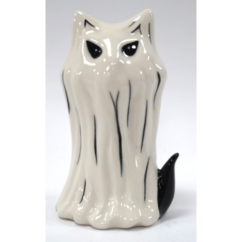 1258 - Lorna Bailey Ghost the Cat 12.5 tall.