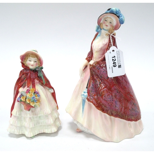 1265 - Royal Doulton Paisley Shawl, HN1987; Royal Doulton Granny's Shawl, HN1647 (damaged). (2)