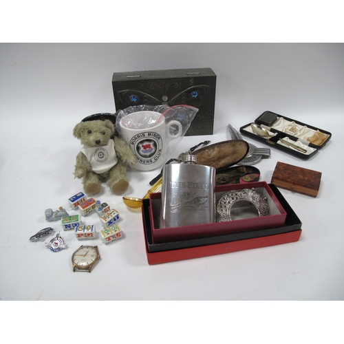 1271 - Kienzle Wrist Watch Head - ladies wrist watch, burr wood novelty box, Wade mini trains, Morris Minor... 