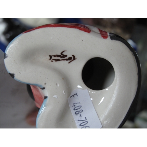 1261 - Lorna Bailey Good Catch 13cm tall.