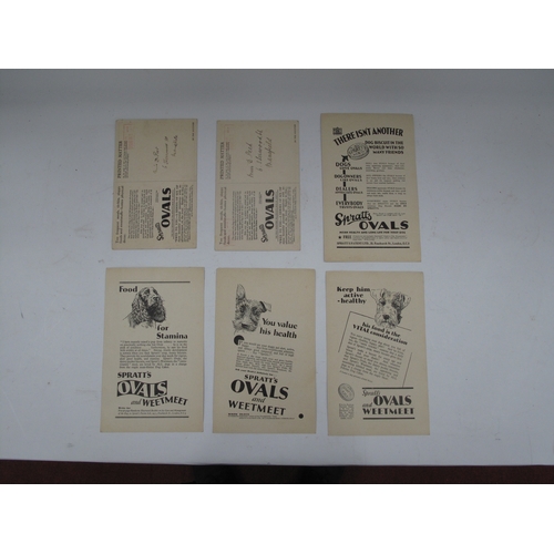 1348 - Trade Cards - Tetley Tea British Birds, topical times footballers (13), Spratt's ovals dog postcards... 