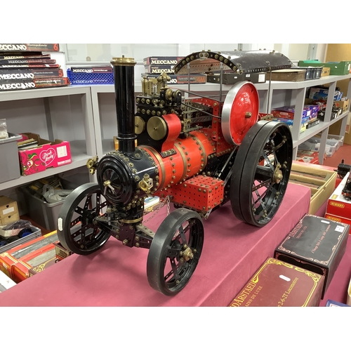 A Scratch Built Model in the style of a Burrell Traction Engine ...