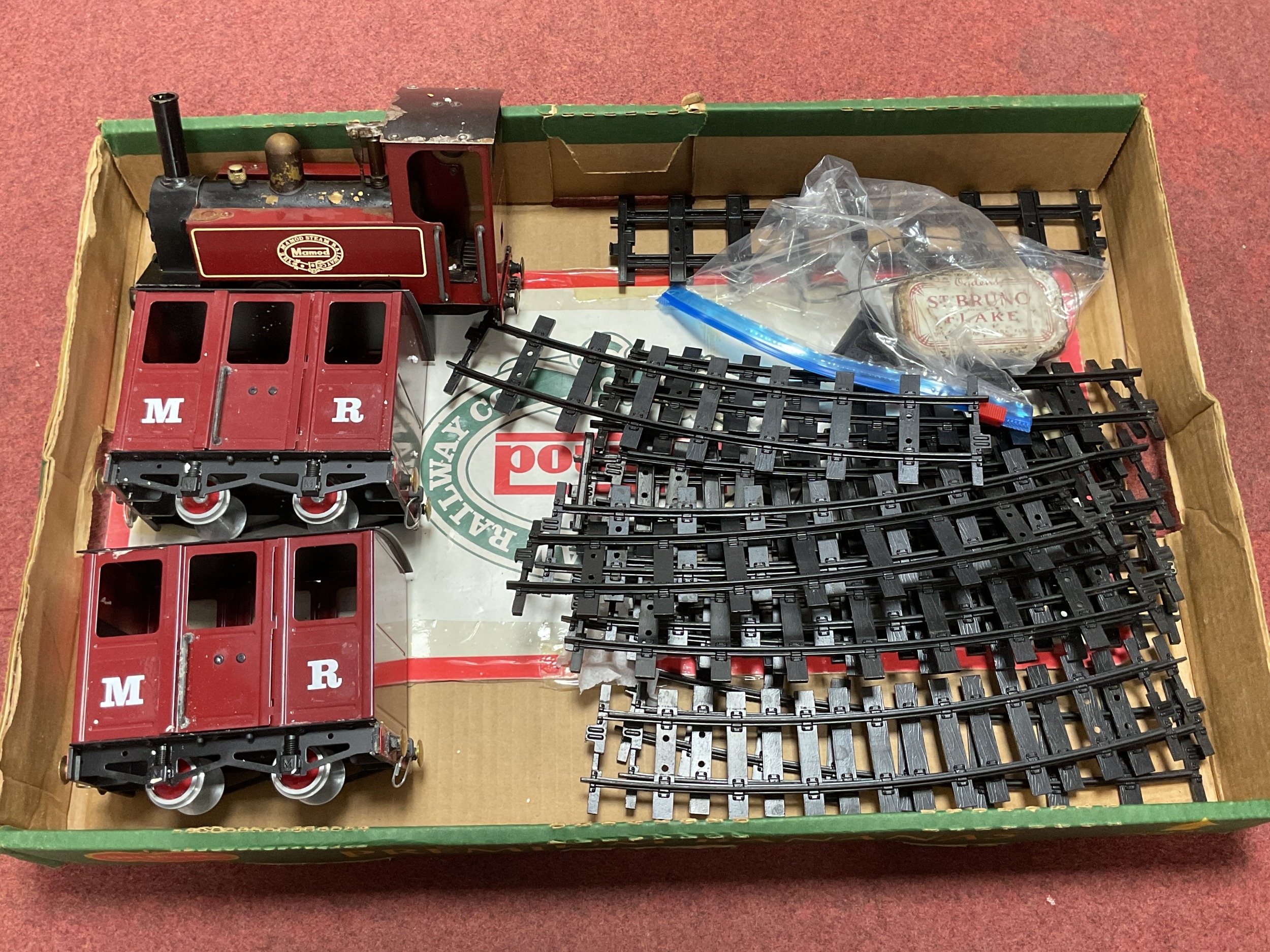 A Mamod Steam Railway Company 'O' Gauge Live Steam Train