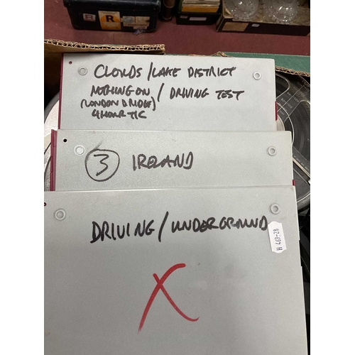 1078 - Boxed and Loose Vintage Films, in large quantity, some labelled, with various subjects, mostly 8mm f... 