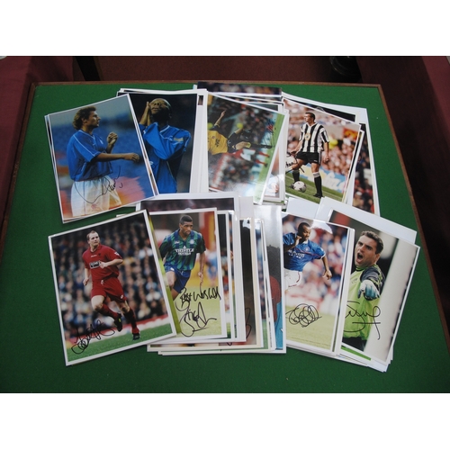Football Player Autographed Photographs/Prints, usually black pen ...