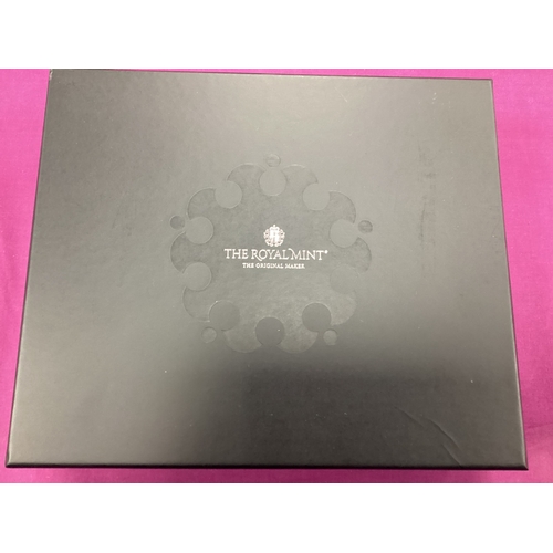 105 - 2022 Royal Mint UK Premium Proof Coin Set, cased with a certificate of authenticity.