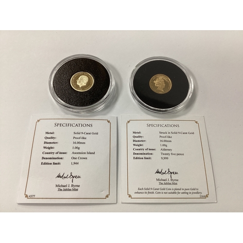 204 - Two Jubilee Mint 9ct Gold Coins, 2018 Remembrance and a 2024 80th Anniversary of D-Day, both encapsu... 