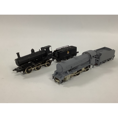 Two 00 gauge scratch/kit-built locomotives: an ex-LSWR 700 class ...