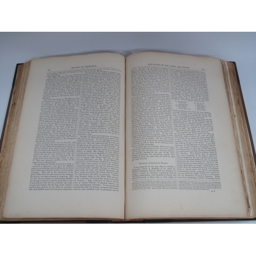 1321 - Hunter [Joseph]: Hallamshire The History and Topography of the Parish of Sheffield, printed by Virtu... 