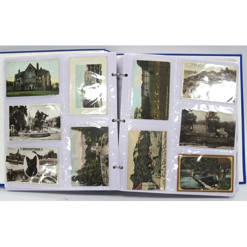 1328 - An Album of Mainly Early XX Century Picture Postcards, of mainly topographical views to include: Bri... 