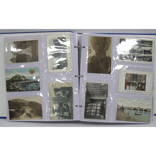 1328 - An Album of Mainly Early XX Century Picture Postcards, of mainly topographical views to include: Bri... 