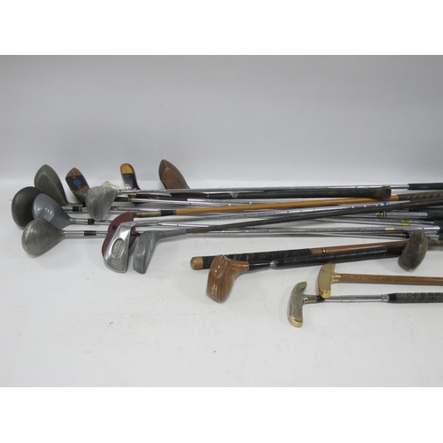 1162 - Golf Clubs - Gary Player 'Anvil', Apollo Charger, Ryder 1, King Kong, Taylor Made, Rawlings, Harway,... 