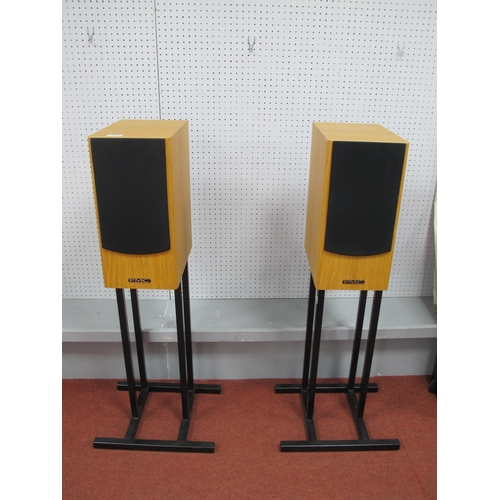 403 - PMC (Professional Monitor Company) TB2 Speakers, pair, with stands, used and untested.