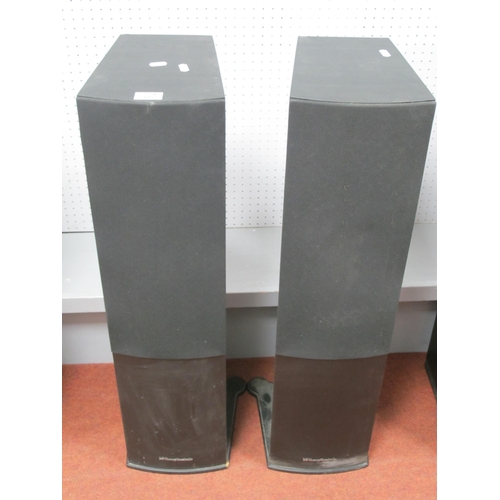 405 - A Pair of Wharfedale Crystal CR-30.4 Floor Standing Speakers, 6 Ohms 25-150W, Untested. (2)