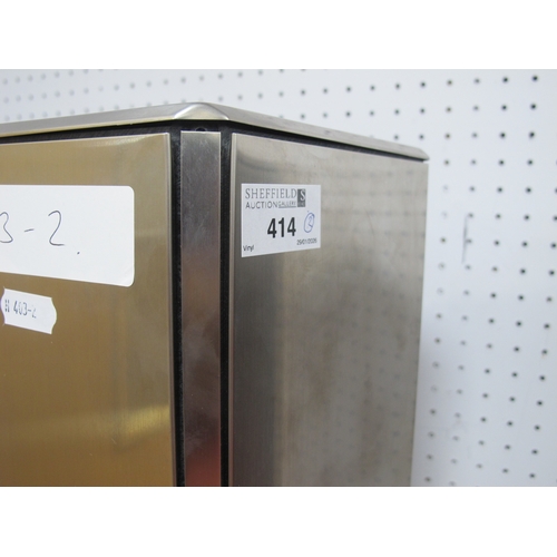 414 - Bang & Olufsen - Beovox Penta 6611 Speakers, pair, silver (1986-1992), RMS power handling capacity 1... 