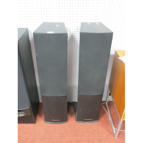 419 - A Pair of Wharfedale Crystal CR-30.4 Floor Standing Speakers, 6 Ohms 25-150W, Untested. (2)