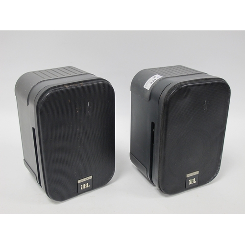 424 - A Pair of JBL Control 1 Speakers.