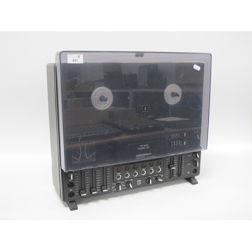 431 - A Grundig Super Hi-Fi TS 945 Stereo Tape Recorder, black, Untested.
