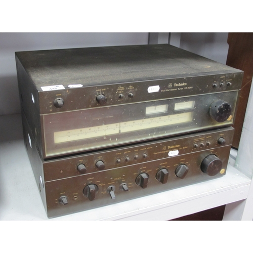 435 - Vintage Technics Hi-Fi Separates, includes Technics SU-8080 Integrated Stereo Amplifier and Technics... 