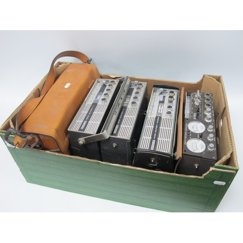437 - A Uher 4200 Report Stereo, another cased together with two 4000 Report - L examples and a 4200 Repor... 