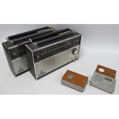 439 - A Grundig Yacht Boy Radio, x2 together with two Grundig Portable Handheld Radios, Untested. (4)