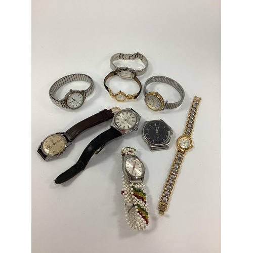 292 - Bulla; A Vintage Gent's Wristwatch, the circular signed dial with arabic numerals and dot markers, s... 