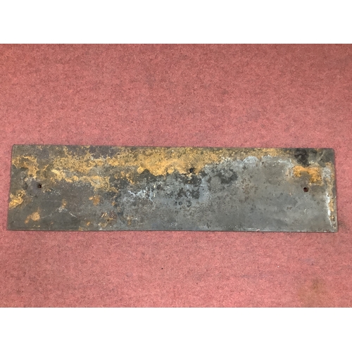 313 - Railwayana - A Cast Iron L.M.S. Railway Sign. 'LOW TEMPERATURE CARBONISATION LTD SMOKELESS SIDINGS D... 