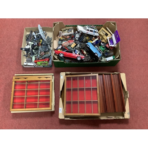 381 - A Quantity of Diecast, Plastic Model Vehicles by Corgi, Dinky, Lledo and other. Many models would be... 