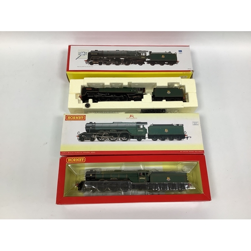 455 - Two boxed Hornby 00 gauge pacific locomotives: A3 class 