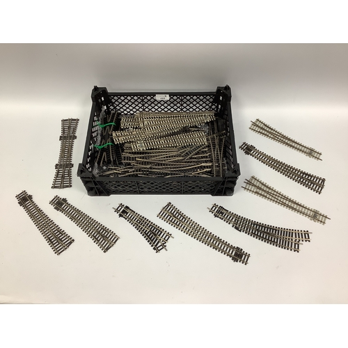 493 - Approximately Fifty '00' Gauge Points, by Hornby and Peco, including a double slip and several with ... 