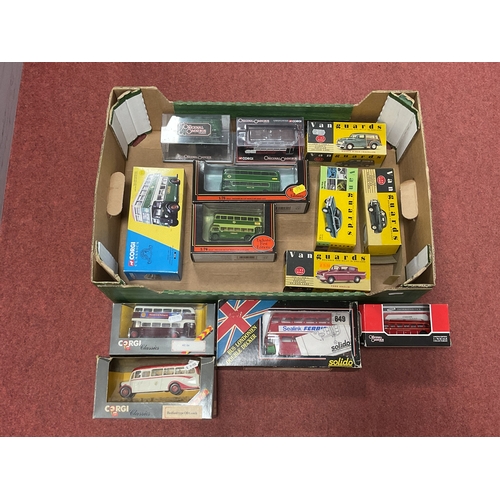 541 - Thirteen Diecast Model Vehicles by EFE, Corgi, Lledo and other. 1:43 Scale Vanguards noted. Bidder t... 