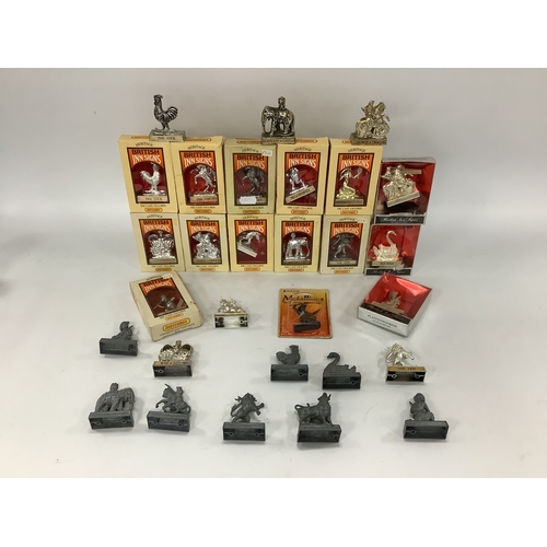 601 - Twenty Eight Matchbox Diecast Heritage British Inn Signs to include The Cock, Pig & Whistle, George ... 