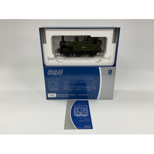 731 - A Boxed Dapol '0' Gauge 14xx Class 0-4-2 Tank Engine, 