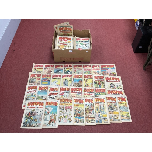 783 - Approximately Two Hundred The Hotspur Comics, by D.C. Thomson & Co. comprising of a near complete ru... 