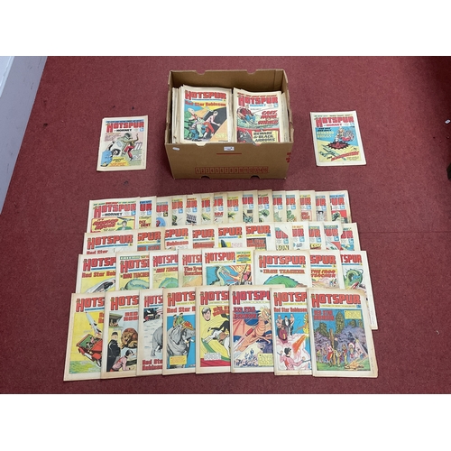 794 - Approximately Two Hundred The Hotspur Comics, by D.C. Thomson & Co, comprising of an incomplete run ... 