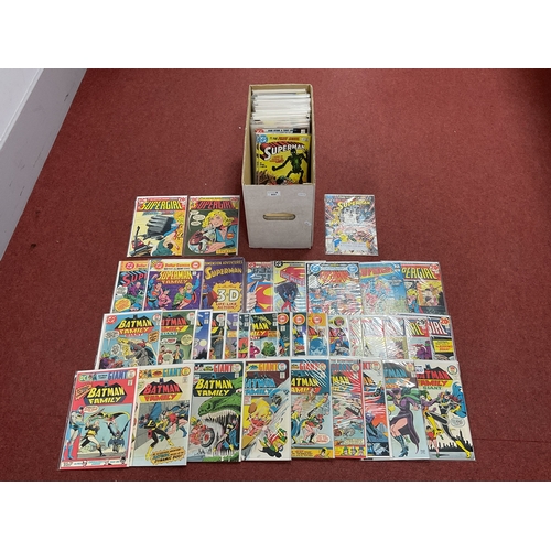 800 - Approximately One Hundred Batman, Superman and Supergirl themed comics by DC. To include a complete ... 