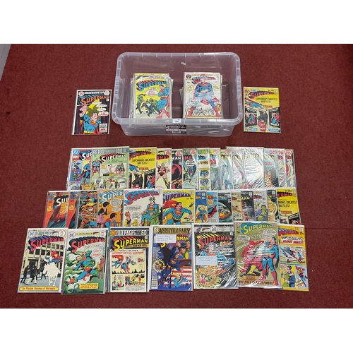 806 - Approximately Eighty Superman comics by DC. To include #220, #222, #224, #227, #232, #234 - #250, #2... 