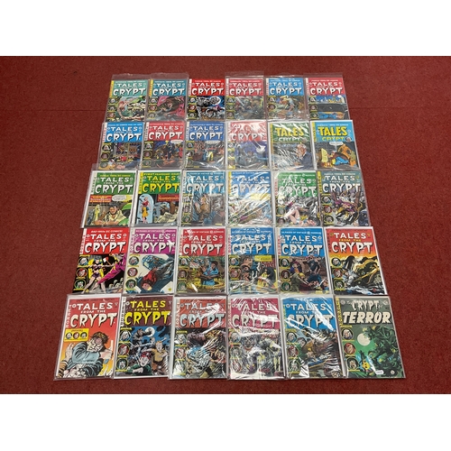 809 - Twenty Nine Tales From The Crypt EC comics 1990's reprints by Gladstone, Gemstone and other. Includi... 