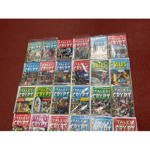 809 - Twenty Nine Tales From The Crypt EC comics 1990's reprints by Gladstone, Gemstone and other. Includi... 
