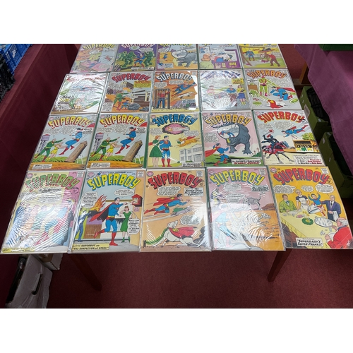 812 - Twenty Superboy Silver Age comics by DC. Comprising of #85, #86, #87, #90, #92, #93, #95, #96, #98 k... 