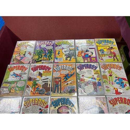 812 - Twenty Superboy Silver Age comics by DC. Comprising of #85, #86, #87, #90, #92, #93, #95, #96, #98 k... 
