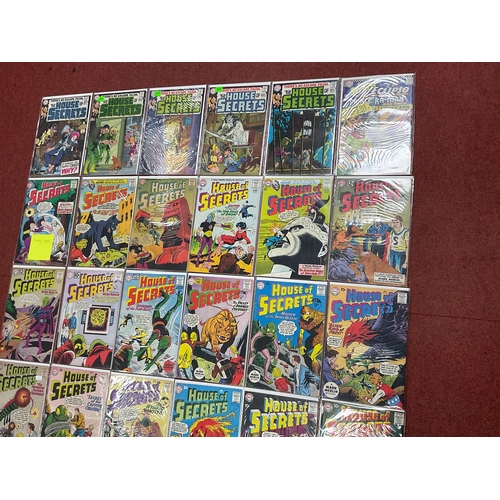 820 - Twenty Four The House of Secrets comics by DC. Comprising of #10, #15, #27, #31, #37, #38, #39, #40,... 
