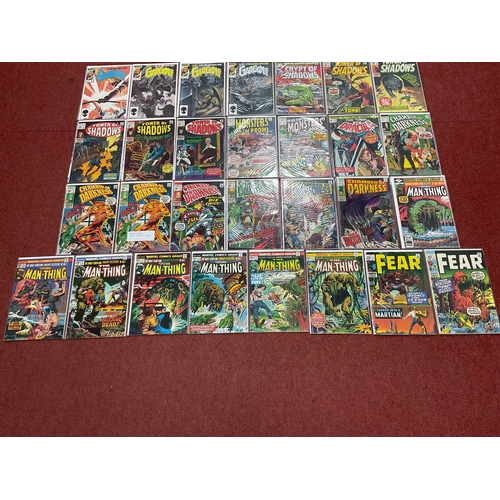 894 - Twenty Nine Marvel mostly Silver and Bronze Age horror themed comics. Including Fear #1 (Kirby art),... 