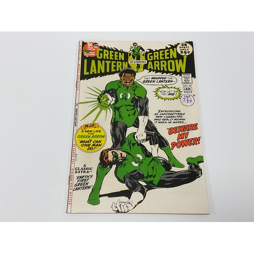 952 - DC comics Green Lantern #87, 25 cents (1971). Key issue Second appearance of Guy Gardner and First a... 