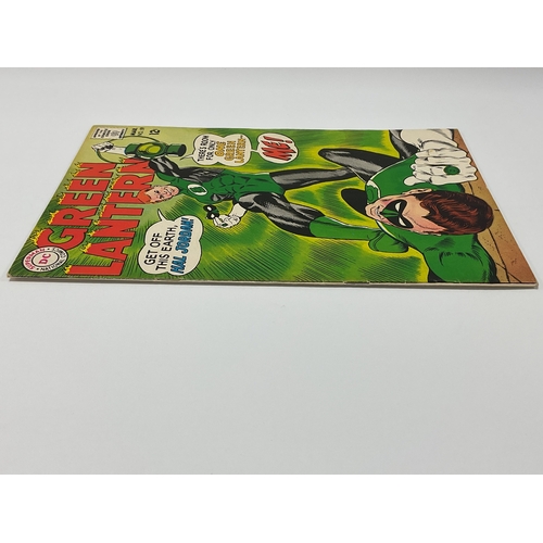954 - Green Lantern #59 by DC comics, 12 cents (1968). Key issue First appearance of Guy Gardner. Faults i... 