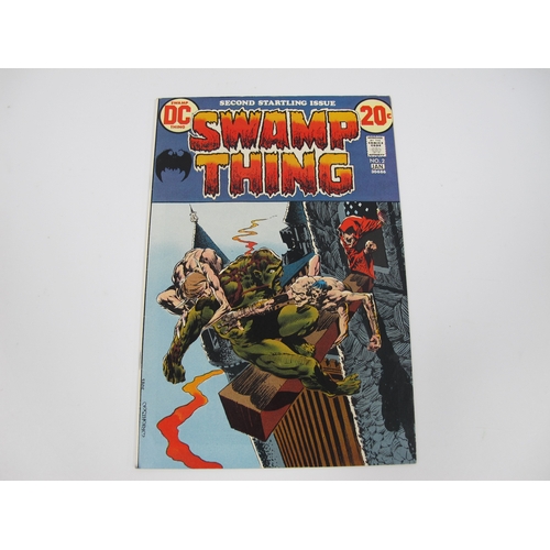 826 - Nine Swamp Thing comics by DC. Comprising of issues #1 key issue first issue of solo title, Wrightso... 