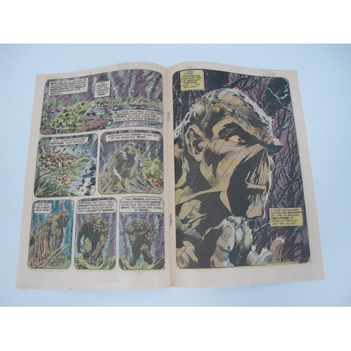 826 - Nine Swamp Thing comics by DC. Comprising of issues #1 key issue first issue of solo title, Wrightso... 