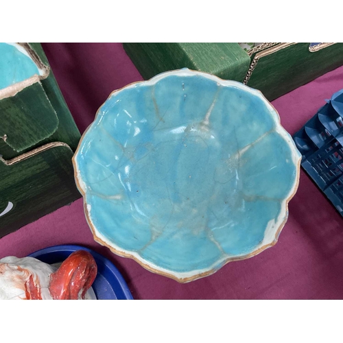 1162 - Oriental - Ginger jars, pot pourri, Chinese bowls, other ceramics:- One Box.