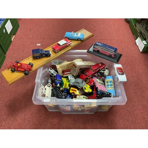 384 - A quantity of diecast model vehicles by Matchbox, Corgi, Lledo and other. Playworn and better. [4074... 