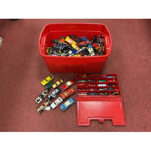 418 - A quantity of diecast model vehicles by Corgi, Matchbox, Lledo, Dinky and other. All playworn. [9734... 